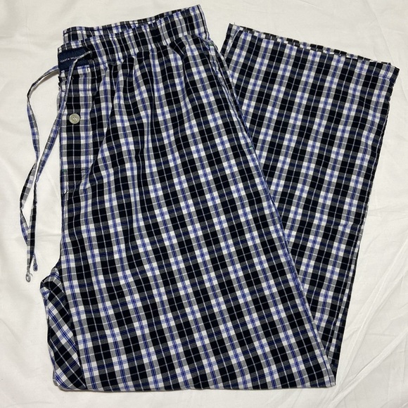 NWOT Tommy Hilfiger Mens Lounging Pajama Bottoms. Large. Plaid. - Picture 7 of 9